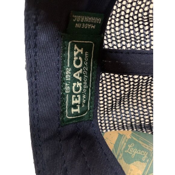 Crazy Sista Trucker Hat Legacy Scarlet Navy Mesh Adjustable Snapback Beach Cap - Picture 9 of 9